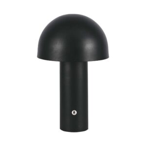 LED Επαναφορτιζόμενο Πορτατίφ V-TAC Μαύρο Σώμα Dimmable CCT – 7898