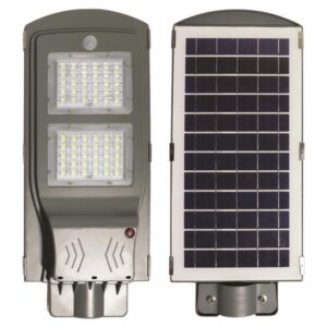 ΦΩΤΙΣΤΙΚΟ ΔΡΟΜΟΥ ΗΛΙΑΚΟ ΜΕ ΑΝΙΧΝΕΥΤΗ ΚΙΝΗΣΗΣ LED SMD 40W ΓΚΡΙ 6000K IP65 PLUS – 200-57803