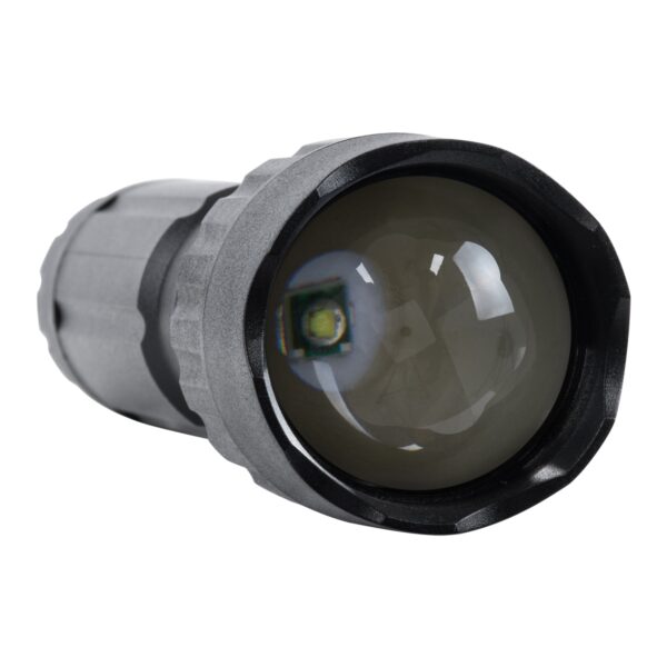 GloboStar® 79019 Φορητός Φακός Χειρός LED COB 3W Front + 3W Side 300lm Zoom 1° έως 60° Μοιρών Πτυσσόμενος με 3 Modes Αδιάβροχο IP54 Ψυχρό Λευκό 6000K