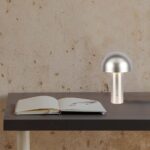 LED Επαναφορτιζόμενο Πορτατίφ V-TAC Champagne Gold Σώμα Dimmable CCT – 7937