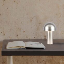 LED Επαναφορτιζόμενο Πορτατίφ V-TAC Champagne Gold Σώμα Dimmable CCT – 7937