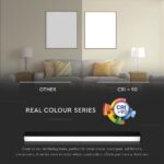 LED Μαγνητικό Φωτιστικό Ράγας 20W V-TAC Μαύρο CRI 90 24V 100° Φυσικό 4000K – 7955