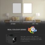LED Μαγνητικό Φωτιστικό Ράγας 1W V-TAC Μαύρο CRI 90 24V 30° Φυσικό 4000K – 7959