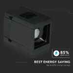 LED Μαγνητικό Φωτιστικό Ράγας 1W V-TAC Μαύρο CRI 90 24V 30° Φυσικό 4000K – 7959