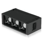 LED Μαγνητικό Φωτιστικό Ράγας 3W V-TAC Μαύρο CRI 90 24V 30° Φυσικό 4000K – 7961