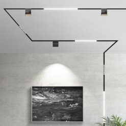 LED Μαγνητικό Φωτιστικό Ράγας 10W V-TAC Μαύρο CRI 90 24V 30° Θερμό 3000K – 7962