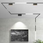LED Μαγνητικό Φωτιστικό Ράγας 20W V-TAC Μαύρο CRI 90 24V 30° Φυσικό 4000K – 7965