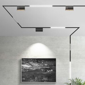 LED Μαγνητικό Φωτιστικό Ράγας 20W V-TAC Μαύρο CRI 90 24V 30° Φυσικό 4000K – 7965