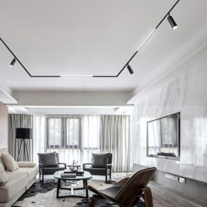 LED Μαγνητικό Φωτιστικό Ράγας 15W V-TAC Μαύρο CRI 90 24V 36° Θερμό 3000K – 7966