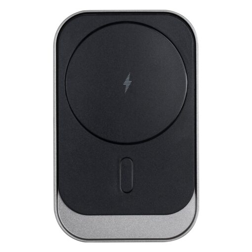 GloboStar® 79695 Μαγνητική Βάση Κινητού Αυτοκινήτου Max 15W USB σε USB Type-C με Κλιπ στον Αεραγωγό – Ασύρματη Φόρτιση MagSafe QuickCharge 3.0