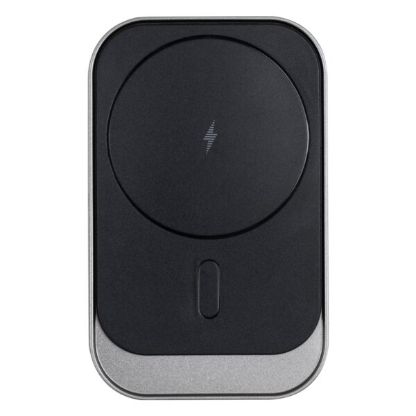 GloboStar® 79695 Μαγνητική Βάση Κινητού Αυτοκινήτου Max 15W USB σε USB Type-C με Κλιπ στον Αεραγωγό – Ασύρματη Φόρτιση MagSafe QuickCharge 3.0