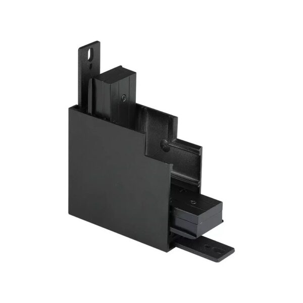 Εξωτερικός γωνιακός σύνδεσμος για μαγνητικό φωτιστικό ράγας V-TAC σε μαύρο χρώμα – 7973