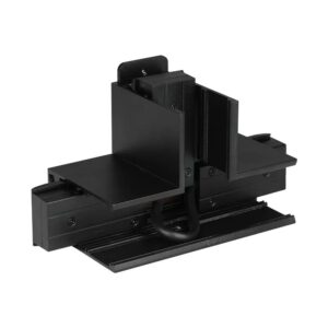 Σύνδεσμος σχήμα Τ για μαγνητικό φωτιστικό ράγας V-TAC σε μαύρο χρώμα – 7975