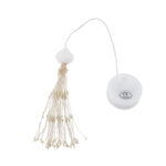 GloboStar® 79798 ΣΕΤ 2 x Διακοσμητικές Γιρλάντες Μπαταρίας (2x 3xAAA Δεν Περιλαμβάνονται) 200+200 LED 3+3 Watt και Ασύρματο Χειριστήριο 8 Προγραμμάτων Φωτισμού Dimmable Πολύχρωμο RGB