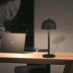 LED Επαναφορτιζόμενο Πορτατίφ V-TAC Μαύρο Σώμα Dimmable CCT – 7985