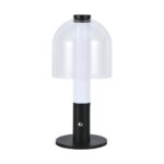 LED Επαναφορτιζόμενο Πορτατίφ V-TAC Dimmable με Μαύρο Σώμα CCT – 7988