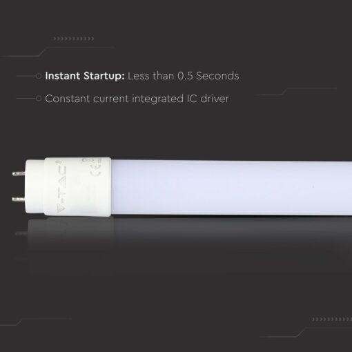 LED Λάμπα T8 G13 150cm 24W V-TAC PRO Samsung Chip 160° 3000lm Ψυχρό 6500K – 21675