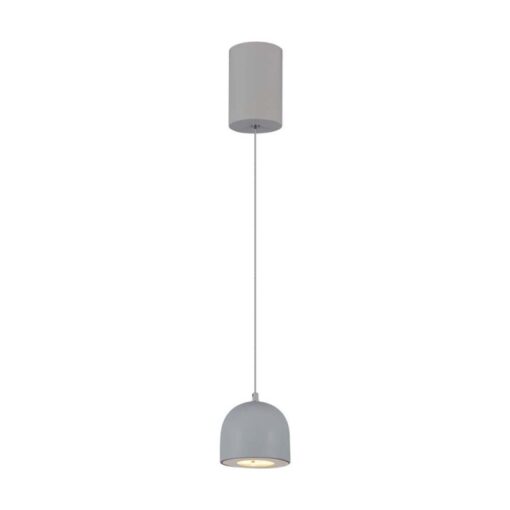 LED κρεμαστό φωτιστικό οροφής 8.5W 3000K θερμό λευκό με γκρι σώμα V-TAC – 7992