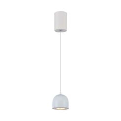LED κρεμαστό φωτιστικό οροφής 8.5W 3000K θερμό λευκό με απαλό γκρι σώμα και On/Off αφής V-TAC – 7995