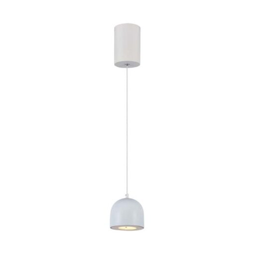 LED κρεμαστό φωτιστικό οροφής 8.5W 3000K θερμό λευκό με απαλό γκρι σώμα και On/Off αφής V-TAC – 7995