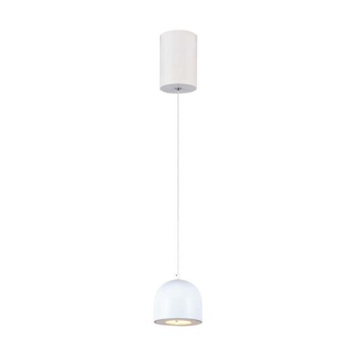 LED κρεμαστό φωτιστικό οροφής 8.5W 3000K θερμό λευκό με λευκό σώμα και On/Off αφής V-TAC – 7996