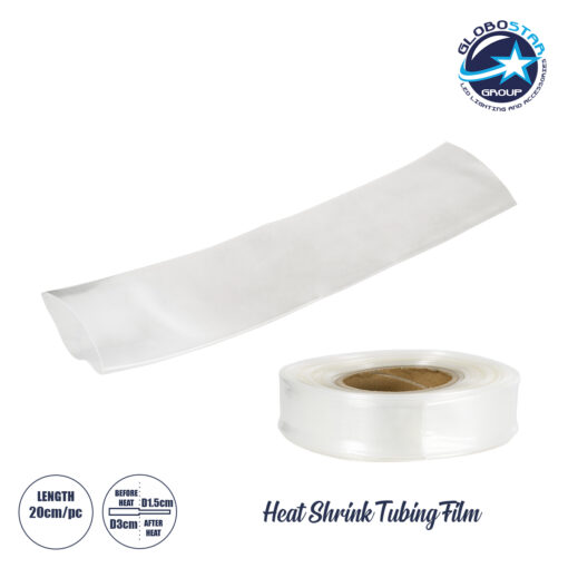 GloboStar® 79969-1 Θερμοσυστελλόμενο – Μακαρόνι Φ30mm/15mm – Τεμάχιο Μήκους 20cm Στεγανοποίησης για Όλες τις Neon Flex LED DC 24V & DC 230V Αδιάβροχο IP65 Μ20 x Π5 x Υ0.35cm – Διάφανο