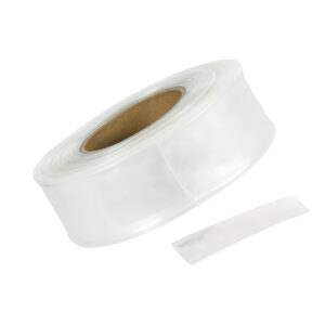 GloboStar® 79970 Θερμοσυστελλόμενο – Μακαρόνι Φ40mm/20mm – Ρολό Μήκους 25m Στεγανοποίησης για Όλες τις Neon Flex LED DC 24V & DC 230V Αδιάβροχο IP65 Φ21 x Υ7.5cm – Διάφανο