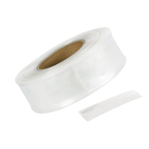 GloboStar® 79970 Θερμοσυστελλόμενο – Μακαρόνι Φ40mm/20mm – Ρολό Μήκους 25m Στεγανοποίησης για Όλες τις Neon Flex LED DC 24V & DC 230V Αδιάβροχο IP65 Φ21 x Υ7.5cm – Διάφανο