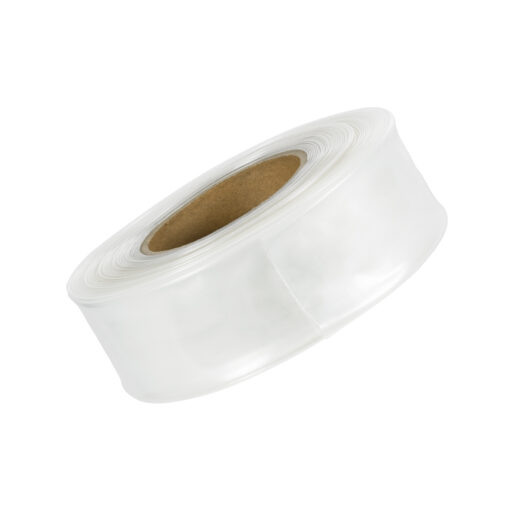 GloboStar® 79970 Θερμοσυστελλόμενο – Μακαρόνι Φ40mm/20mm – Ρολό Μήκους 25m Στεγανοποίησης για Όλες τις Neon Flex LED DC 24V & DC 230V Αδιάβροχο IP65 Φ21 x Υ7.5cm – Διάφανο