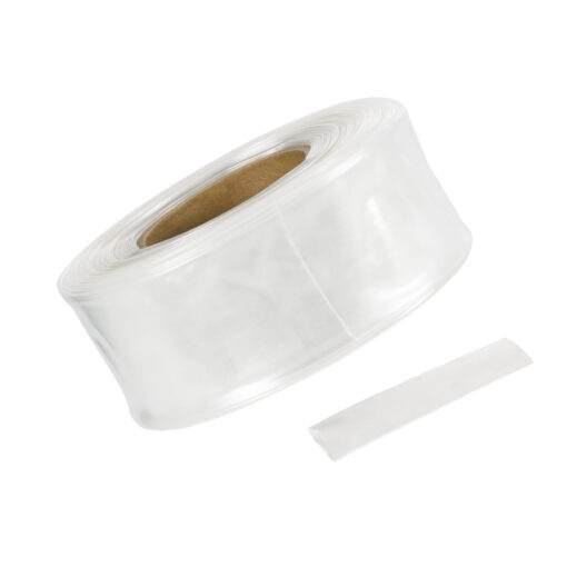 GloboStar® 79971 Θερμοσυστελλόμενο – Μακαρόνι Φ50mm/25mm – Ρολό Μήκους 25m Στεγανοποίησης για Όλες τις Neon Flex LED DC 24V & DC 230V Αδιάβροχο IP65 Φ21 x Υ8.5cm – Διάφανο