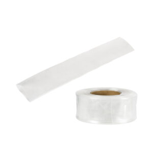 GloboStar® 79971-1 Θερμοσυστελλόμενο – Μακαρόνι Φ50mm/25mm – Τεμάχιο Μήκους 20cm Στεγανοποίησης για Όλες τις Neon Flex LED DC 24V & DC 230V Αδιάβροχο IP65 Μ20 x Π8.2 x Υ0.35cm – Διάφανο