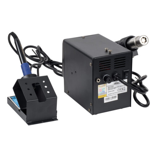 GloboStar® 79972 Ψηφιακός Σταθμός Συγκόλλησης 2in1 με Ψηφιακή Οθόνη – Κολλητήρι – Πιστόλι Θερμού Αέρα Hot Air Soldering Welding Gun και PID Προγραμματιζόμενο Σύστημα Ελέγχου Θερμοκρασίας – 1200W