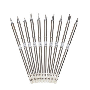 GloboStar® 79977 Drillpro T12 ΣΕΤ 10 Κεφαλών για Κολλητήρι – Σταθμού Συγκόλλησης Συμβατές με Μοντέλα  HAKKO FX951 & FX952 και για Άλλα Μοντέλα