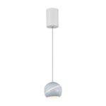LED κρεμαστό φωτιστικό οροφής σφαίρα 8.5W 3000K θερμό λευκό με λευκό σώμα V-TAC – 7999