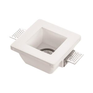 ΣΠΟΤ ΓΥΨΙΝΟ ΜΟΝΟ ΤΕΤΡΑΓΩΝΟ GU10 120x120x62 EUROLAMP 147-53202