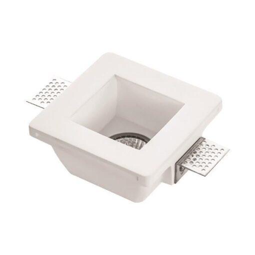 ΣΠΟΤ ΓΥΨΙΝΟ ΜΟΝΟ ΤΕΤΡΑΓΩΝΟ GU10 120x120x62 EUROLAMP 147-53202