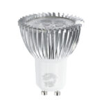 GloboStar® 76031 Σποτ LED GU10 MR16 3W 280lm 45° AC 220-240V IP20 Φ5 x Υ5.5cm Φυσικό Λευκό 4500K – 3 Χρόνια Εγγύηση