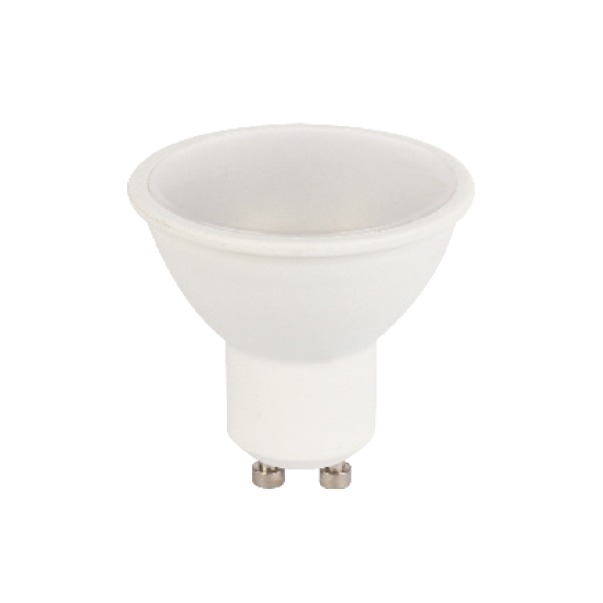 LED Λάμπα GU10 7W Diolamp 120° 555lm 6000K – 7WGU10SCWN