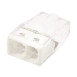 ΚΛΕΜΜΑ PCT-202 2 ΘΕΣΕΩΝ ΜΕ ΥΠΟΔΟΧΗ 0,50-2,5mm 24Α 400V EUROLAMP 147-11043