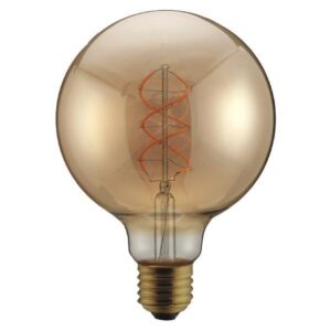 ΛΑΜΠΑ LED G95 FILAMENT “DECOR” 5W E27 1800K 220-240V DIMMABLE  GOLD EUROLAMP – 147-78702