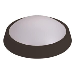 ΦΩΤΙΣΤΙΚΟ ΤΟΙΧΟΥ ΣΤΡΟΓΓΥΛΟ LED 30W Φ320×102 4000K IP65 ΜΑΥΡΟ PLUS EUROLAMP – 145-20037