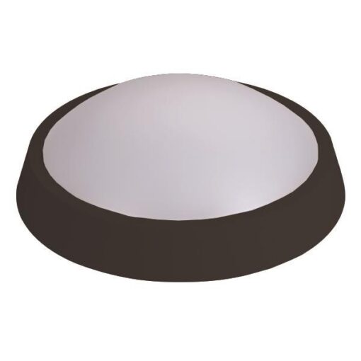 ΦΩΤΙΣΤΙΚΟ ΤΟΙΧΟΥ ΣΤΡΟΓΓΥΛΟ LED 30W Φ320×102 4000K IP65 ΜΑΥΡΟ PLUS EUROLAMP – 145-20037