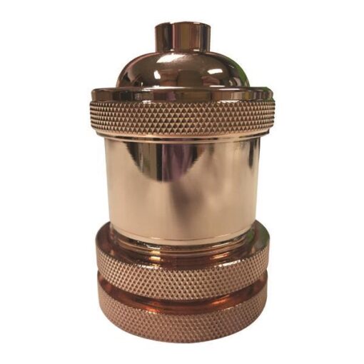 ΝΤΟΥΙ ΜΕΤΑΛΛΙΚΟ ΡΟΖ ΧΡΥΣΟ Ε27 EUROLAMP 147-23066