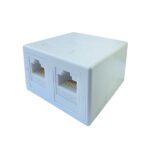 ΠΡΙΖΑ ΤΗΛΕΦΩΝΟΥ ΕΞΩΤΕΡΙΚΗ A.T. ΔΙΠΛΗ ΑΥΤΟΚΟΛΛΗΤΗ RG45 CAT-6A EUROLAMP – 147-16057