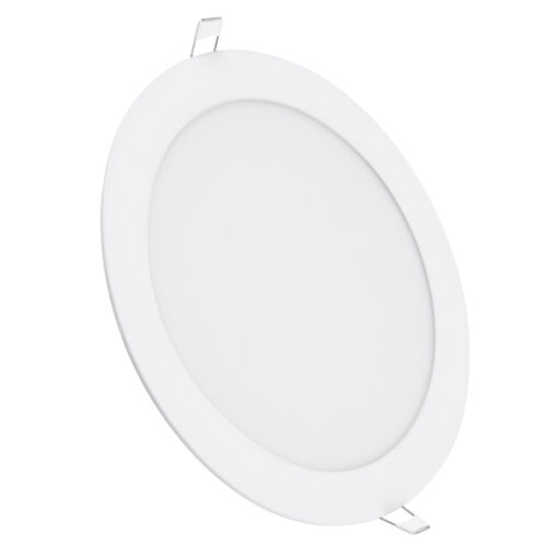 GloboStar® 60189 Χωνευτό LED Panel Φ22cm 20W 2120lm 120° AC 220-240V IP20 Φ22.2 x Υ1.9cm Φυσικό Λευκό 4500K – 3 Years Warranty