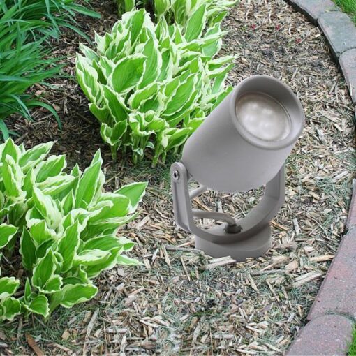 FUMAGALLI MINITOMMY EL SPIKE ΠΡΟΒΟΛΕΑΣ ΓΚΡΙ ΜΕ ΚΑΡΦΙ 3,5W GU10 310x122x135mm 2CCT (2700/4000K) EUROLAMP – 145-26107