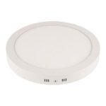 LED PANEL ΕΞΩΤΕΡΙΚΟ SLIM Φ120 6W 4000K ΛΕΥΚΟ PLUS EUROLAMP 145-68501
