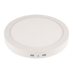 LED PANEL ΕΞΩΤΕΡΙΚΟ SLIM Φ120 6W 4000K ΛΕΥΚΟ PLUS EUROLAMP 145-68501