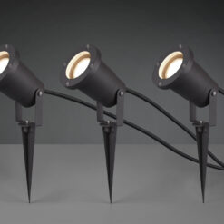Σποτ Trio Lighting   3xGU10 Ανθρακί Αλουμίνιο   IP65 800260342