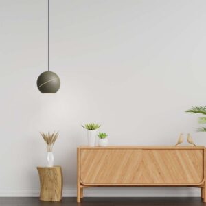 LED κρεμαστό φωτιστικό οροφής σφαίρα 8.5W 3000K θερμό λευκό με champagne gold σώμα και On/Off αφής V-TAC – 8003